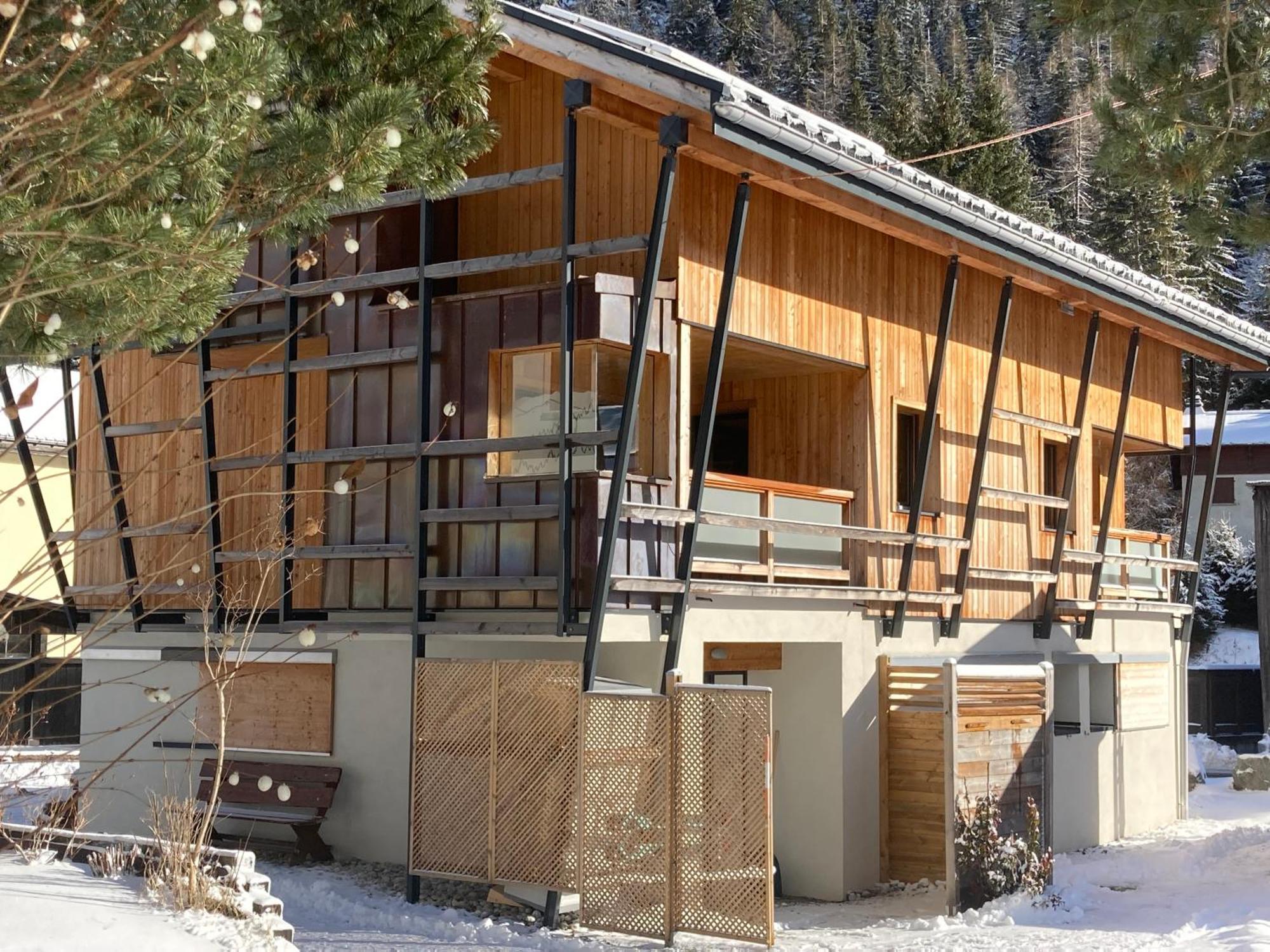 Chalet Walser A Vallorcine 13 Kms Chamonix France Exterior foto